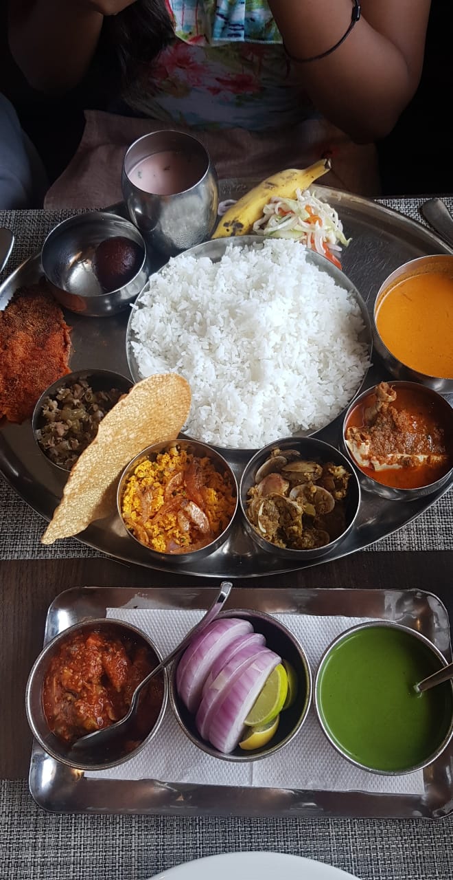 delicious veg thali